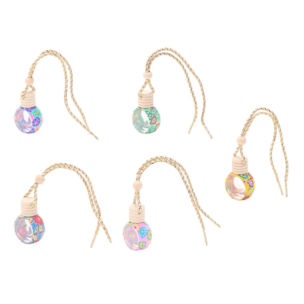 5 шт. стеклянный флакон духов автомобильный диффузор аромат воздуха для эфирного