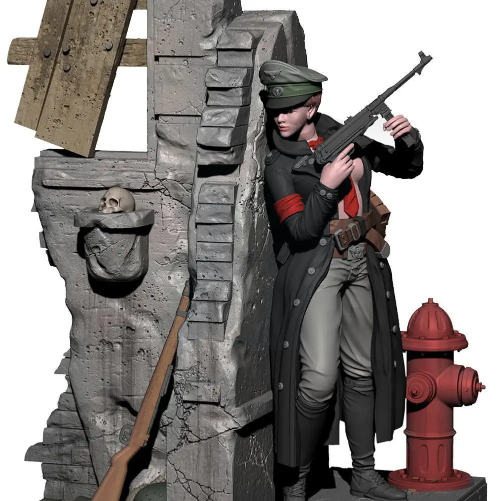 

Resin Soldiers Model Kits Figure Beauty Colorless And Diy Toys Self-assembled I3t8