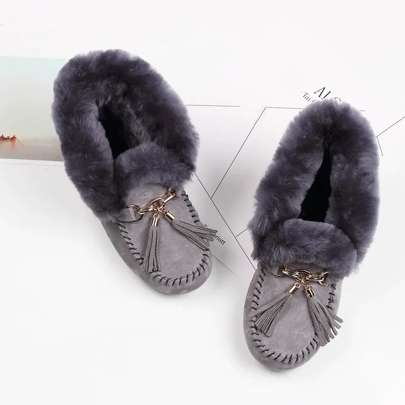 

Женские нескользящие ботильоны из натуральной кожи, на плоской подошве