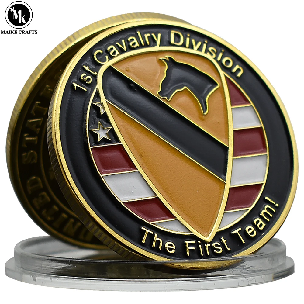

Памятная монета US Army 1st Cavalry Division