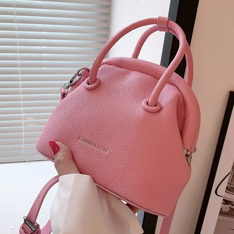 

2022 Elegant Women Soft PU Leather Shoulder Bags Fashion Female Crossbody Bag Brand Designer High Quality Handbags Small Totes