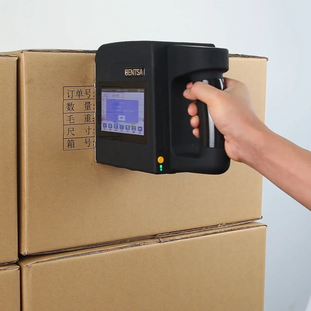 Ручной струйный принтер Bentsai B80 для картона крафт-бумаги без покрытия SBS и