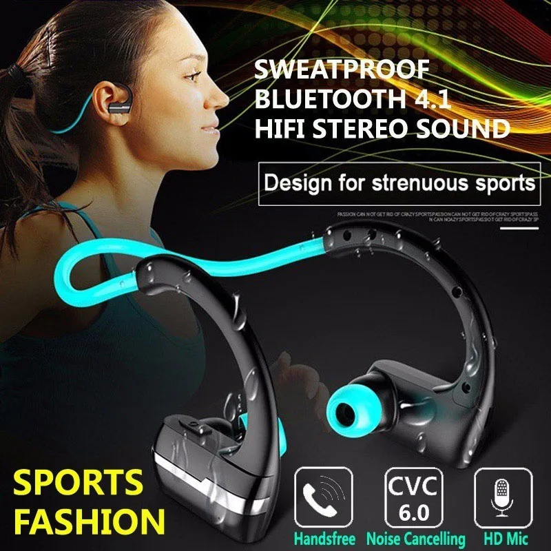 

P9 Sweatproof Wireless Bluetooth Earphone Sports Running Headphone Headset