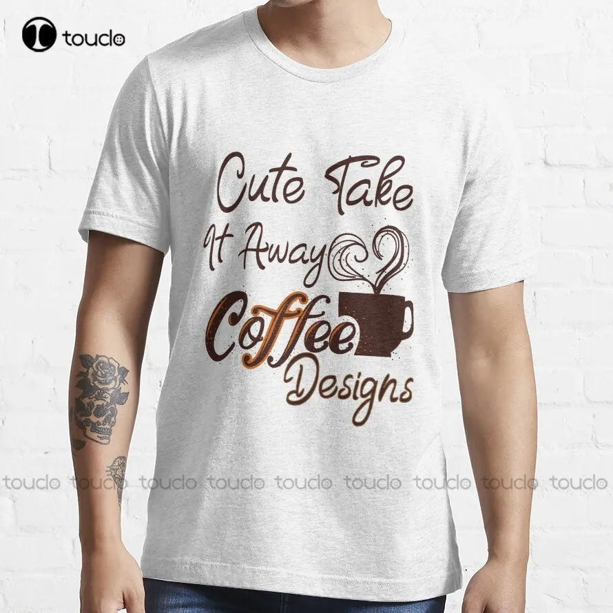 

Cute Take It Away Coffee Designs T-Shirt Anime Shirts Cotton Outdoor Simple Vintag Casual T-Shirt Harajuku Streetwear Xs-5Xl