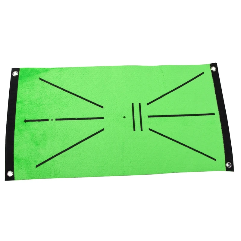 

Golf Training Mat Golf Hitting Mat Golf Practice Turf Mat Portable Golf Putting Practice Aids Equipment for Yard Office