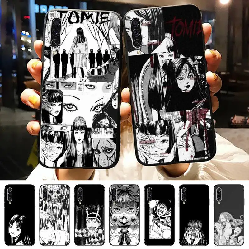 

Junji Ito horror comics Phone Case For Samsung galaxy A S note 10 12 20 32 40 50 51 52 70 71 72 21 fe s ultra plus