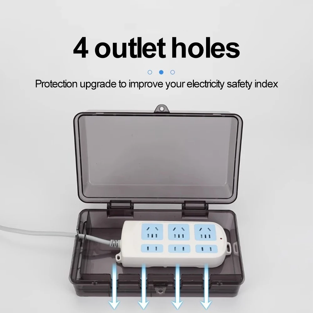 Внешний удлинитель для кабеля питания 13x8x5 дюймов