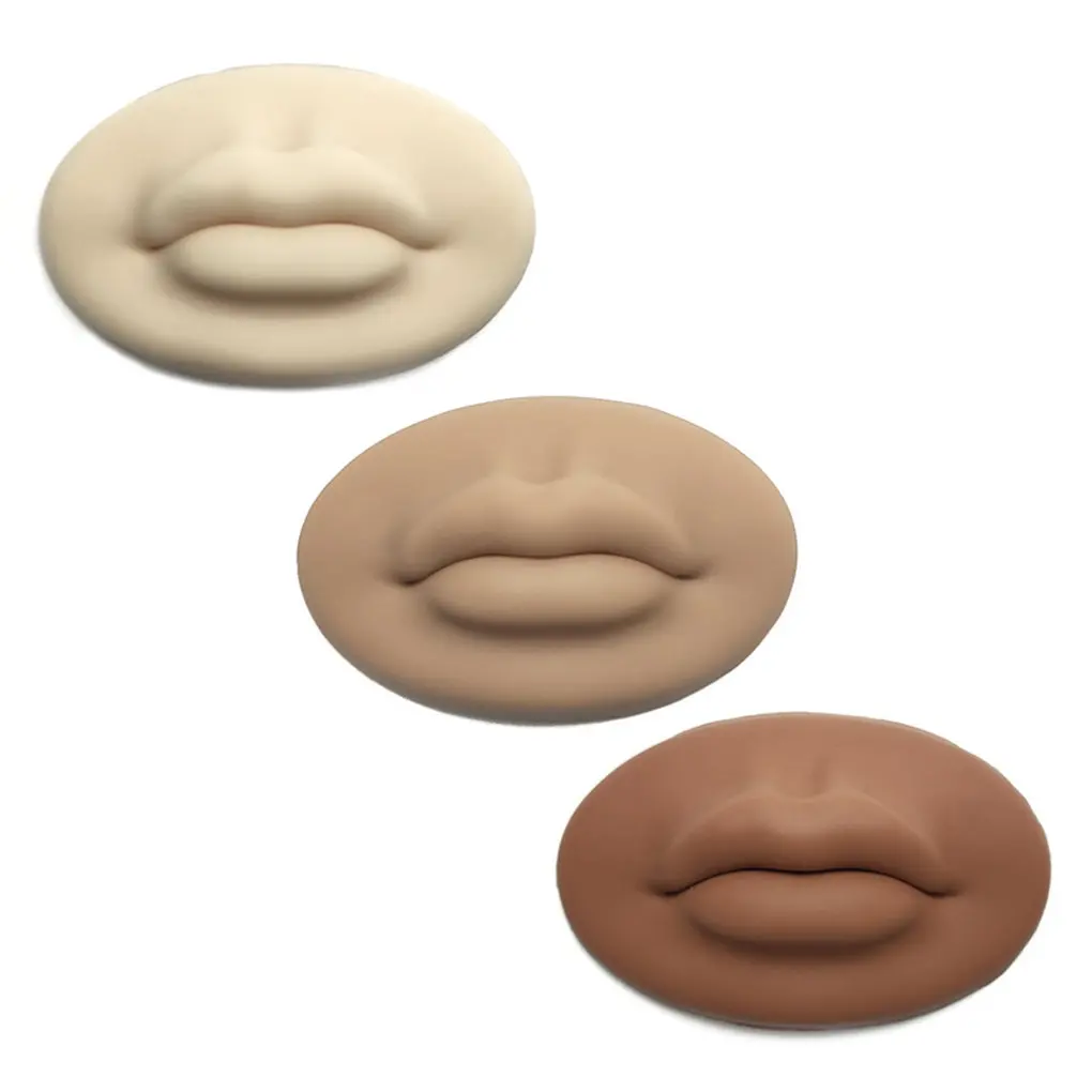 

Тренировочный клей для губ с 3D перманентным макияжем, многоразовый, моющийся, открытые губы, обучающий реквизит, товары для красоты, тренировка