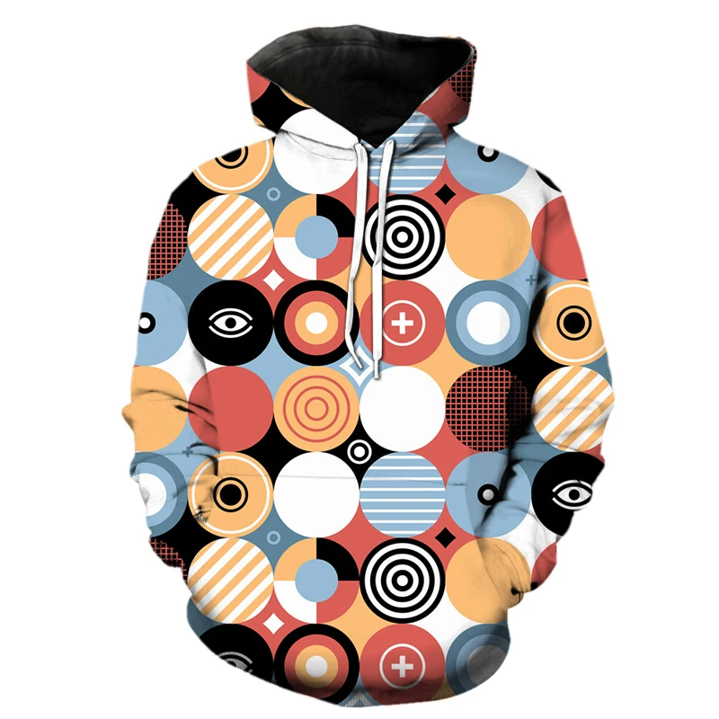 

2021 Abstract geometric pattern 3D Dinosaur Hoodie Fashion Men's and Women's Sports Streetwear Skateboard Autumn Pullover Tops