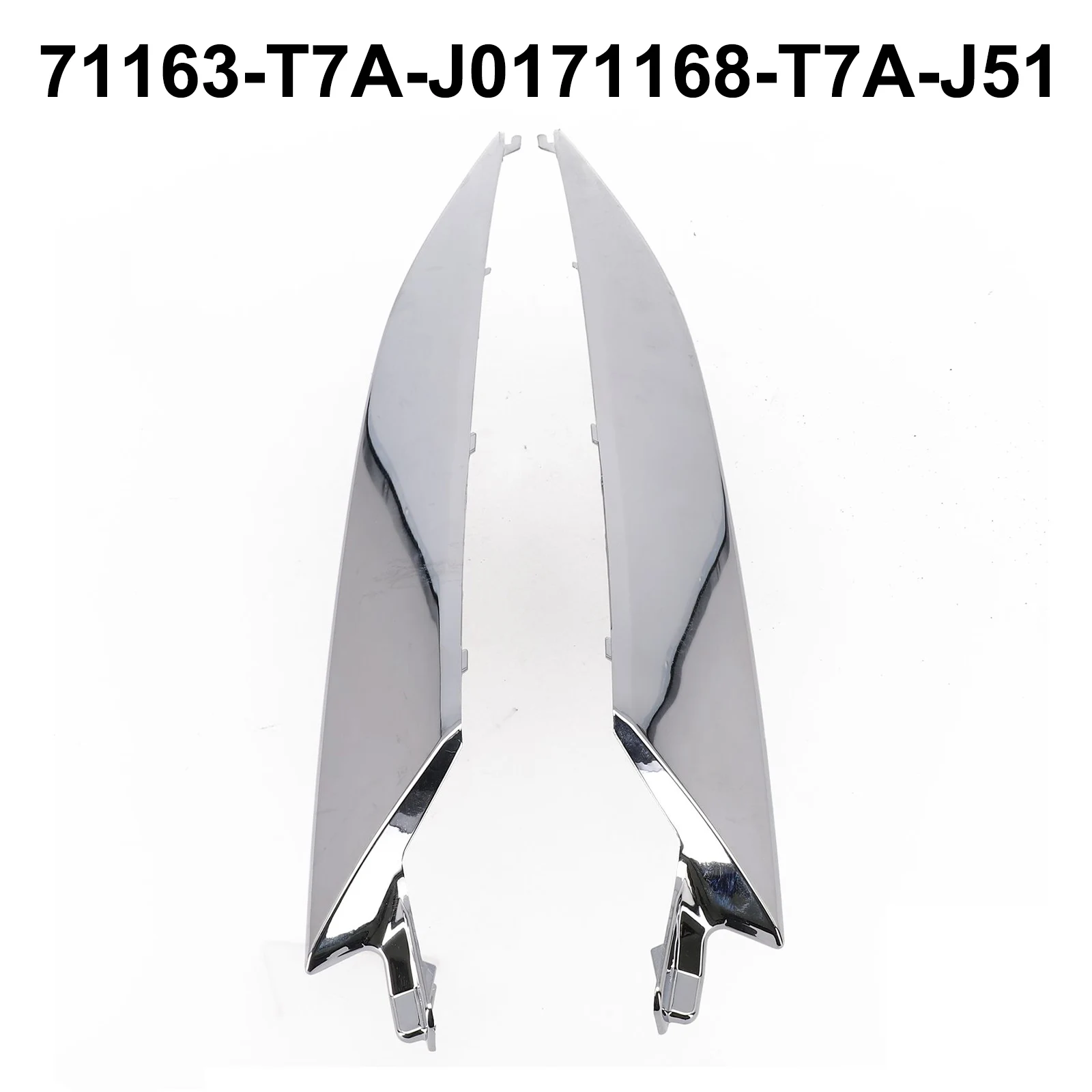 2x хромированная решетка переднего капота автомобиля накладка на фару