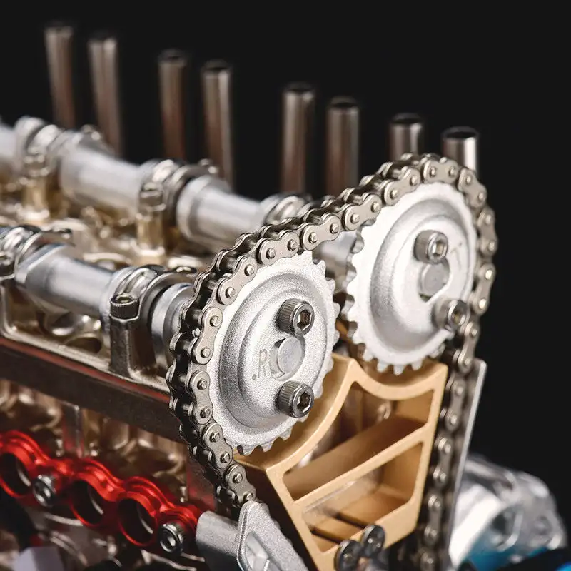 TECHING Цельнометаллический набор для сборки 4-цилиндрового двигателя