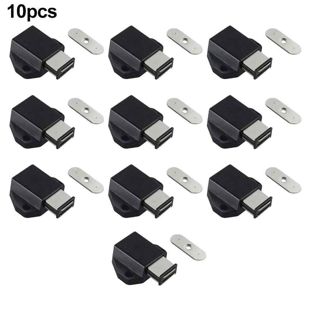 10 шт., заглушка для дверей кухонного шкафа, из АБС-пластика 10 шт., заглушка для дверей кухонного шкафа, из АБС-пластика