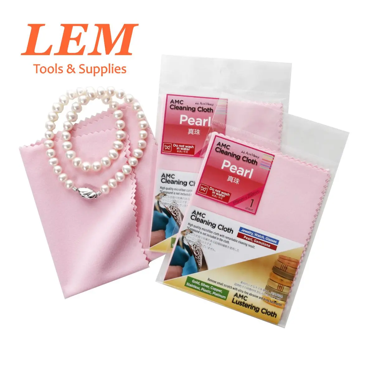 

Japan Pearl Polishing Cloths Microfiber Cleaning Jewelry Care High Quality Without Scratching Alfa Mirage