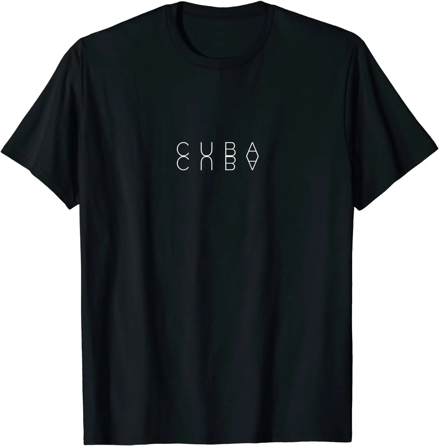 

Cuba Reflections - Cuban Word Art Souvenir T-Shirt