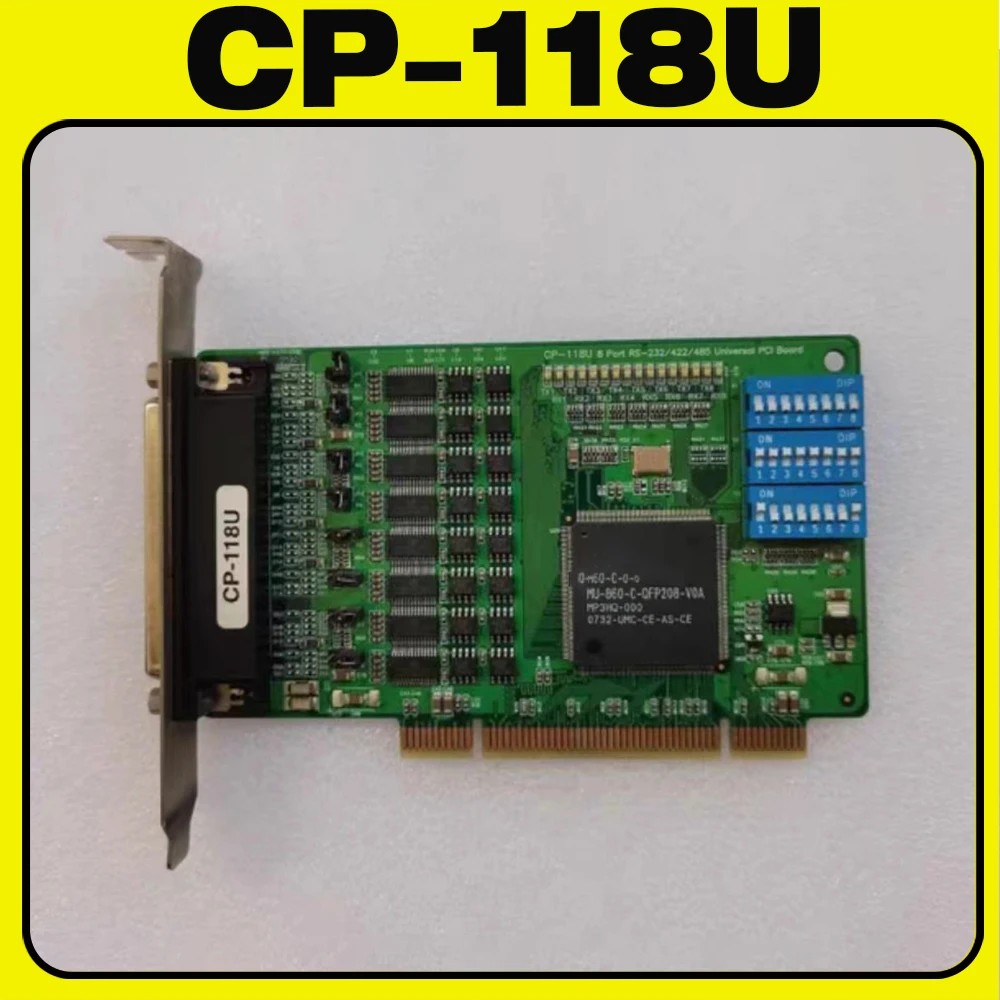Для MOXA CP-118U 8-port RS232/422/485 PCI Industrial multi-serial card CP118