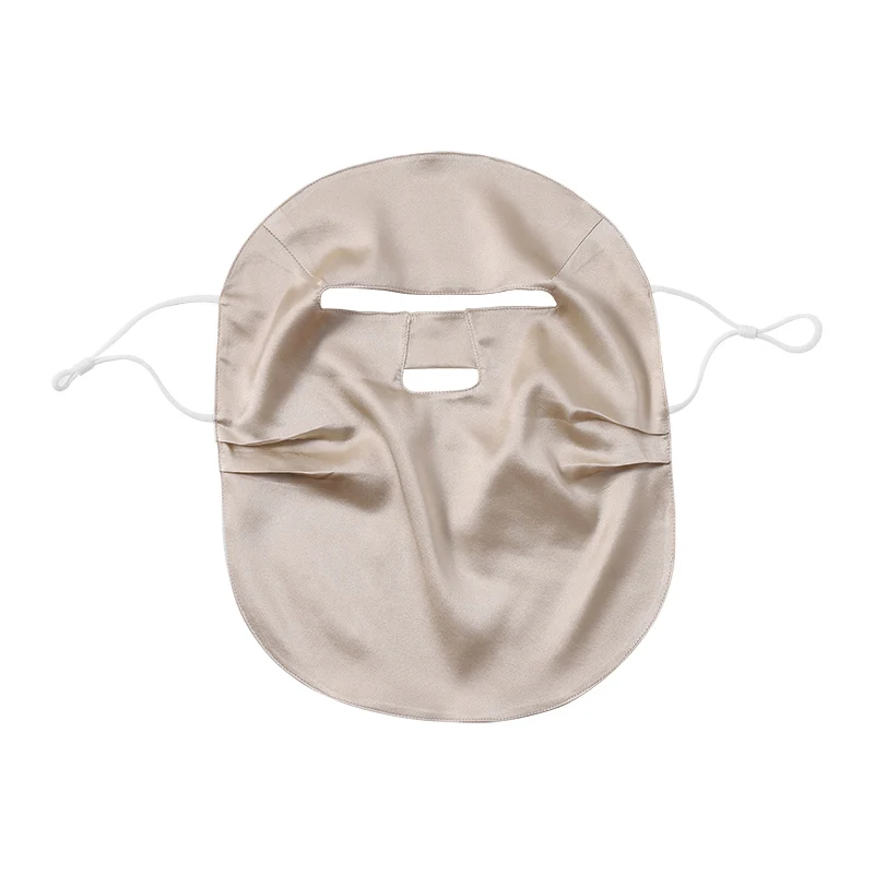 Шелковая женская летняя Солнцезащитная маска для лица с защитой от