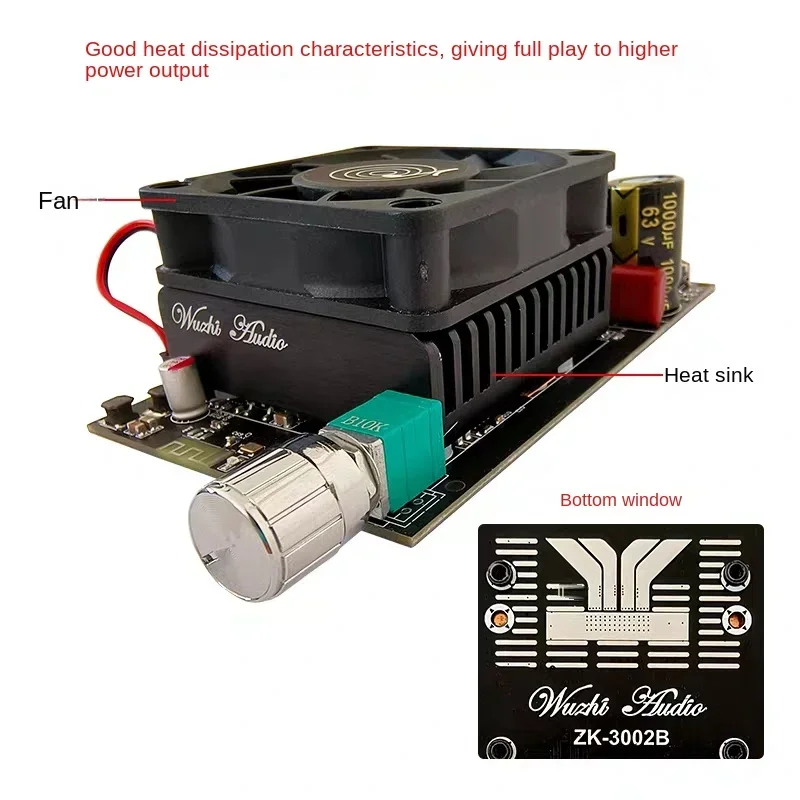 SOTAMIA 300Wx2 TPA3255 Bluetooth усилитель аудио двухканальный Hi-Fi стерео цифровой мощности