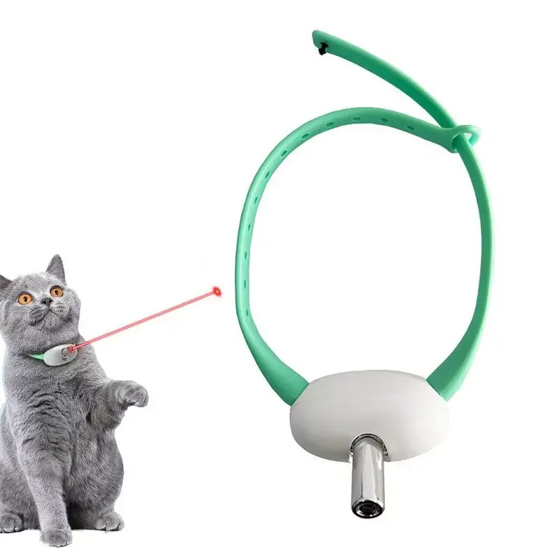 

Smart Cat Light Collar Cat Toys Smart Amusing Collar For Kitten Interactive Cat Toys Detachable Pet Exercise Toys