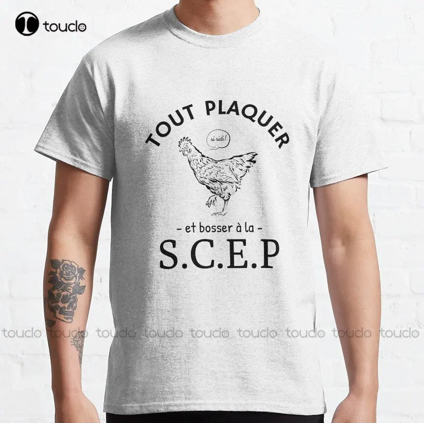 

Drop Everything And Work At The Scep - Oss 117 Classic T-Shirt Custom Aldult Teen Unisex Digital Printing Tee Shirts Custom Gift