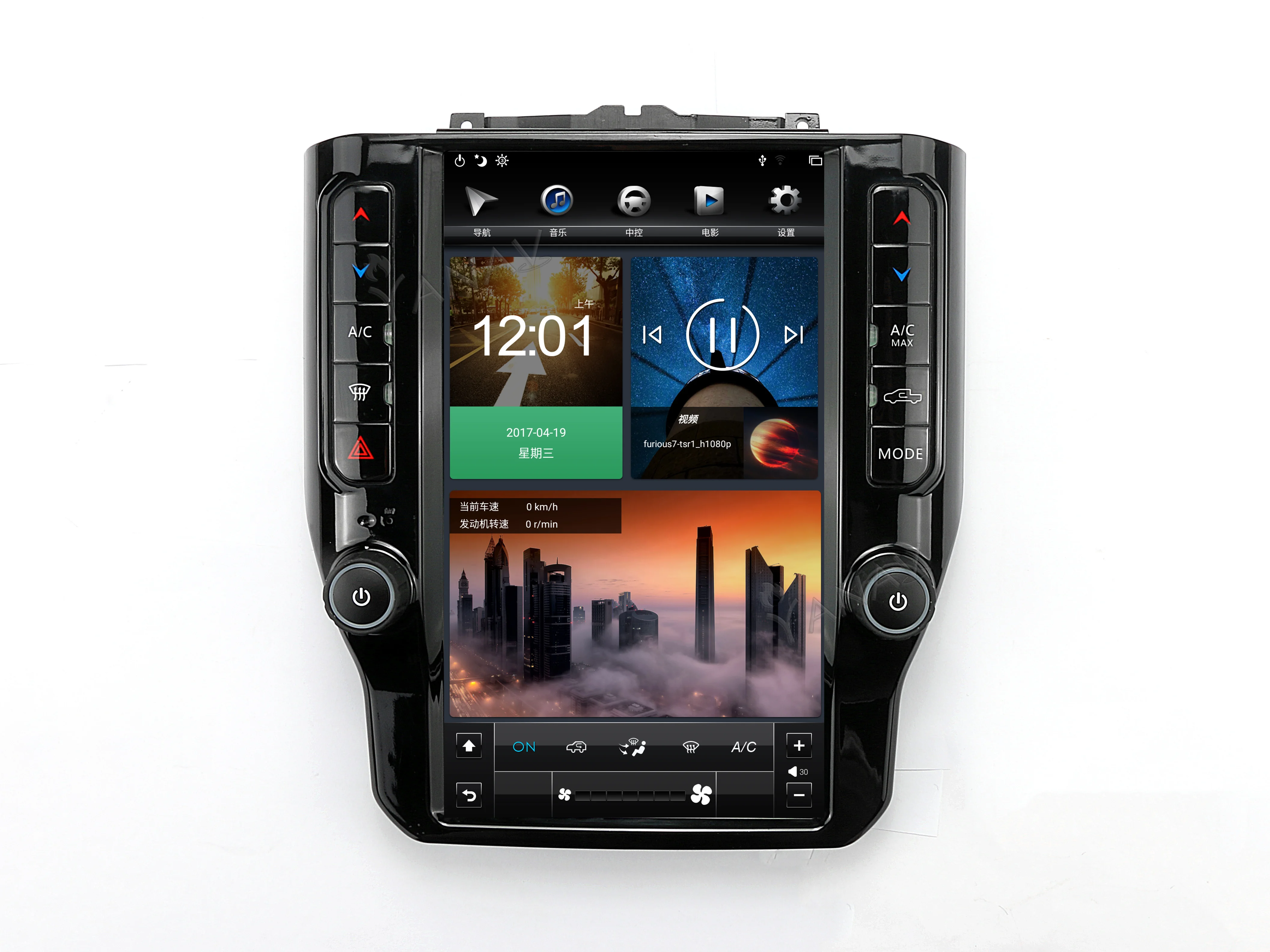

For Dodge RAM 2020-2022 128GB 11.8 inch Car Radio Android Tesla Screen 2Din Car Multimedia Auto Radio GPS Navigation Head Unit