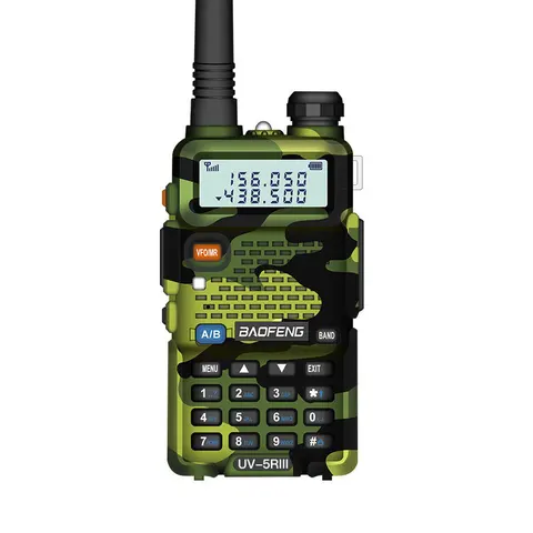 UV-5RIII рация, трехступенчатая автомобильная уличная УФ5R, водонепроницаемая рация FM, гражданская мини-трубка, случайный цвет