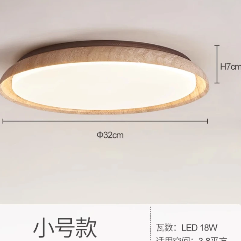 

Японский ваби-саби желтый пещерный камень потолочные светильники круглый акриловый абажур гостиная вилла ресторан кабинет подвесные светильники