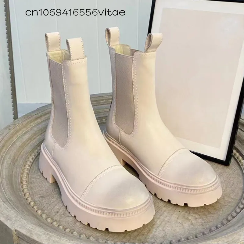 

Женские Классические роскошные Дизайнерские однотонные теплые ботинки из натуральной шерсти с резиновой нескользящей подошвой