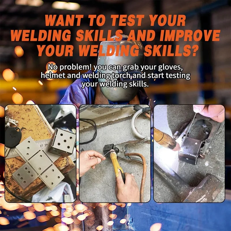 Сварочный комплект Купоны для сварки кубиков сварочная пластина 16 калибра