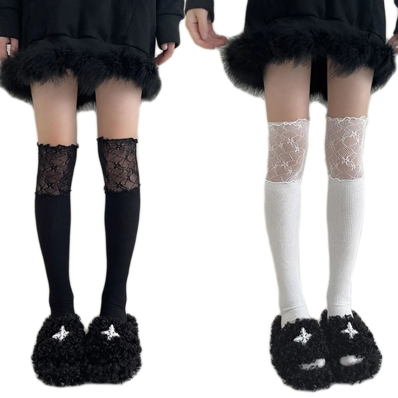 

Women's Long High Knee Stockings Cosplay or Daily Wear Thermal High Knee Socks