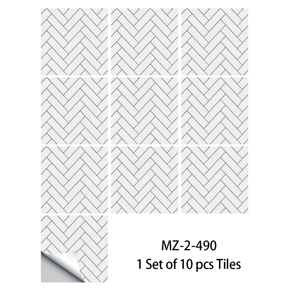 

Набор из 10 шт. наклеек-плиток YanTin для кухни