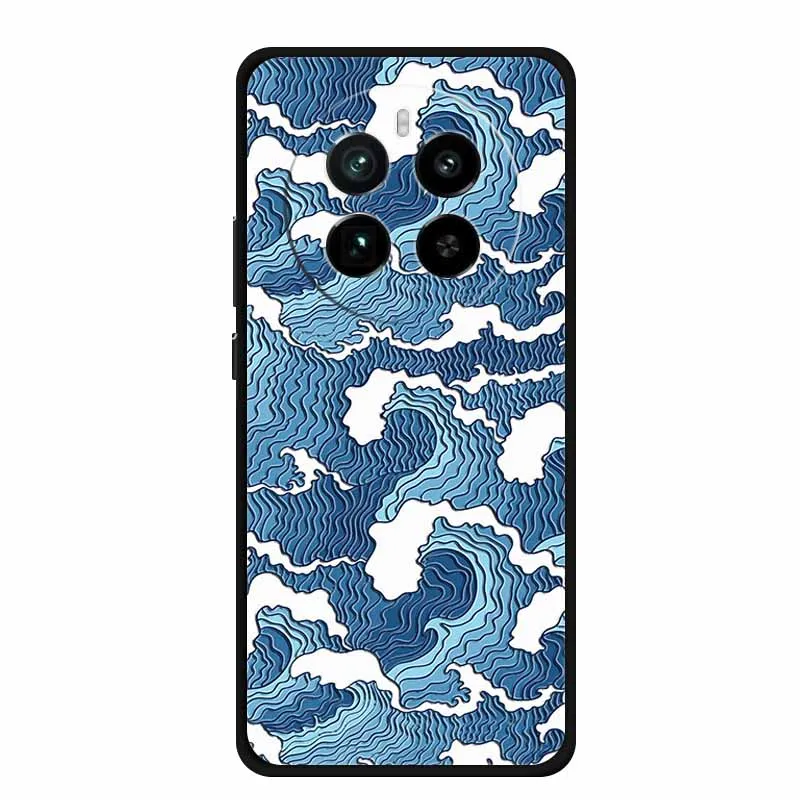 Чехол с 3D тиснением для Huawei Mate 70 5G противоударный силиконовый мягкий чехол задняя