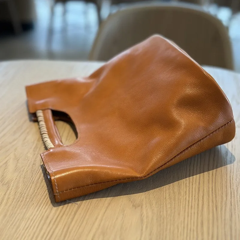 Женская сумка ручной работы Johnature винтажная вместительная через плечо из