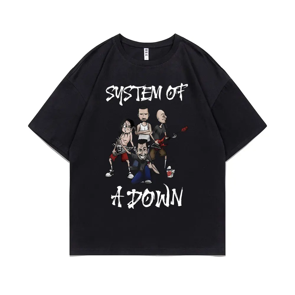 Футболка Мужская/женская с графическим принтом рок-группы модная Винтажная