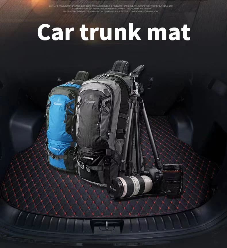 Коврики в багажник автомобиля для Hyundai Kona Kauai OS 2018 ~ 2022 водонепроницаемые