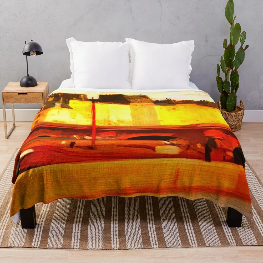 écluse de la Monnaie от Эдварда Хоппера винтажное издание пледы и одеяла для детей