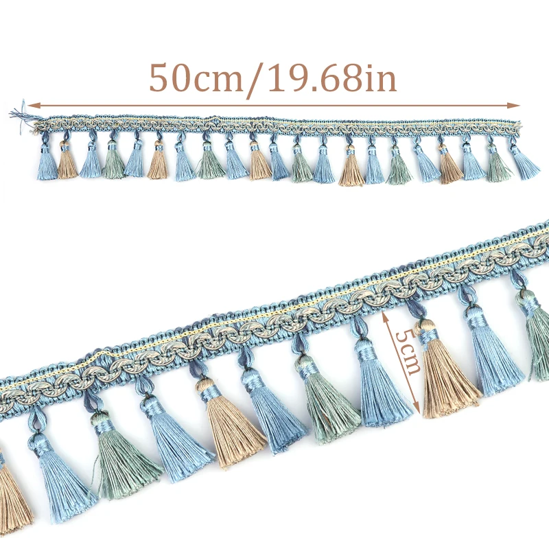 Dailylike Sewing Ribbon Tassel Fringe Cotton Trim Ethnic Latin Dress Stage Garment Curtain Decorative Diy |