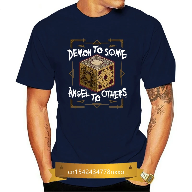 

Pinhead T shirt Demon To Some Angel To Others Cult Film Sadomasochism Hellraiser T-shirt