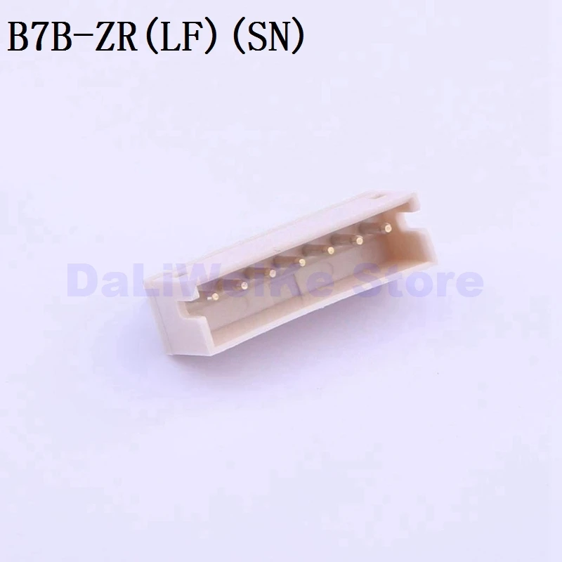 

10 peças tomada original novo em estoque real B7B-ZR (lf) (sn) 1.5mm 7p B5B-ZR