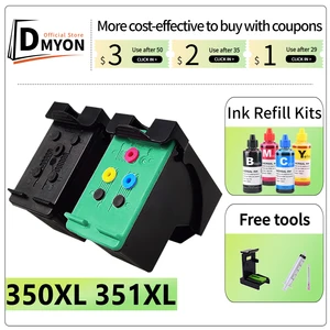 350 351 Ink Cartridge Compatible for HP 350XL HP 351XL for Officejet J5780 J6400 J6413 J6415 J6425 J6450 J6480 J6488 Printer