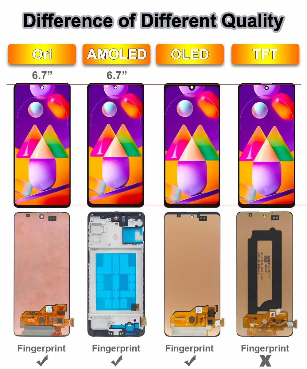 Фото AMOLED ЖК-дисплей для Samsung Galaxy M31s M317F, ЖК-дисплей, дигитайзер сенсорного экрана, замена для Samsung M317 M317F, ЖК-дисплей с рамкой №2