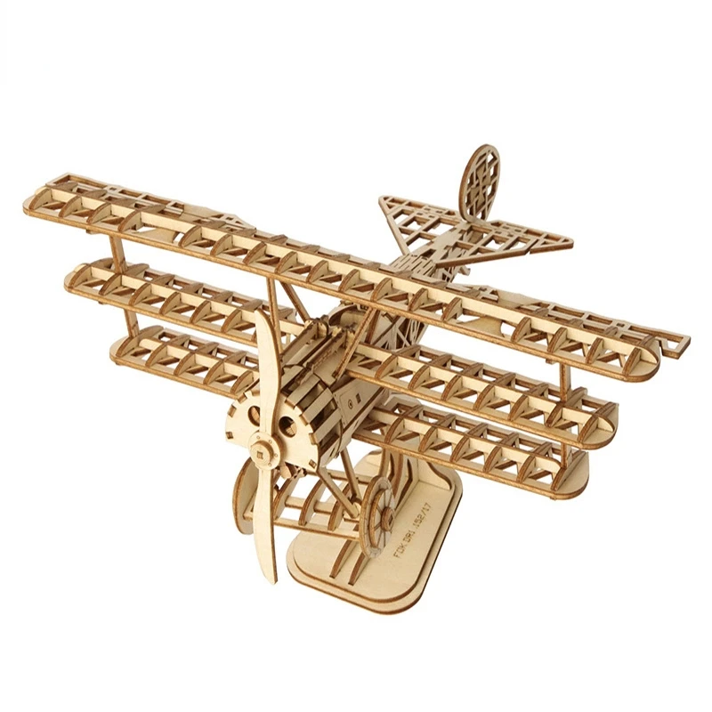 

DIY 3D деревянные головоломки, игрушки в сборе, модель игрушки, самолетик, веселый, Круглый, колесо обозрения, игрушки для детей TG301