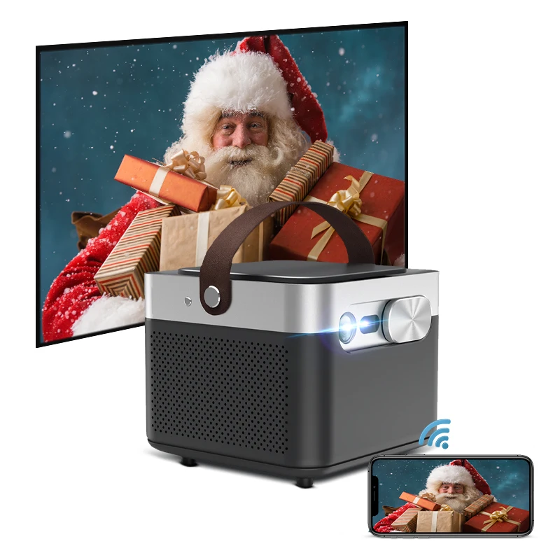 

Custom christmas projector home theater 700 ansi lumens 4k full hd 1080p beamer business professional projectors