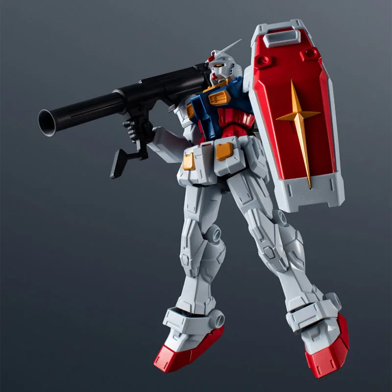 Фото В наличии Оригинальный комплект модели Bandai Gundam Universe GU RX-78-2 Gundam Renewal, коллекция аниме-фигурок, готовая модель игрушки №5