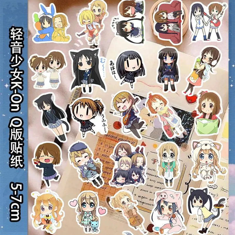 

Hirasawa Yui Sticker Anime Waterproof Sticker Student Stationery K-ON! Handmade account materials phone case decoration stickers