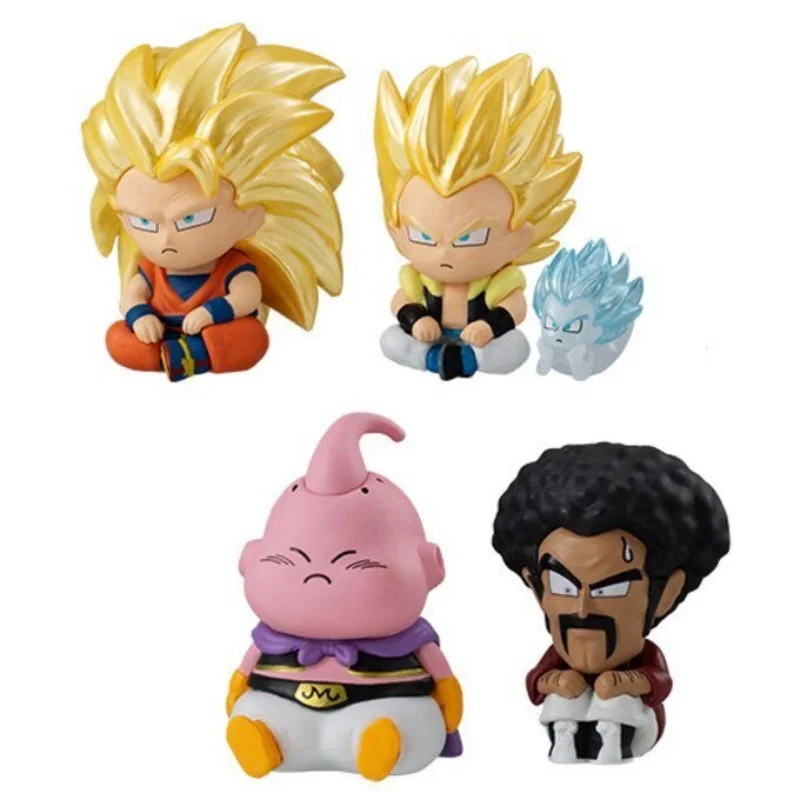 Оригинальные коллекционные фигурки Bandai Gashapon: Сон Гоку SSJ3, Готенкс SSJ, Маджин Бу (толстый), Мистер Сатана, Мачибоке — аниме-фигурки, модели, игрушки, куклы (art.: 3920d8d37bdff) - 3920d8d37bdff
