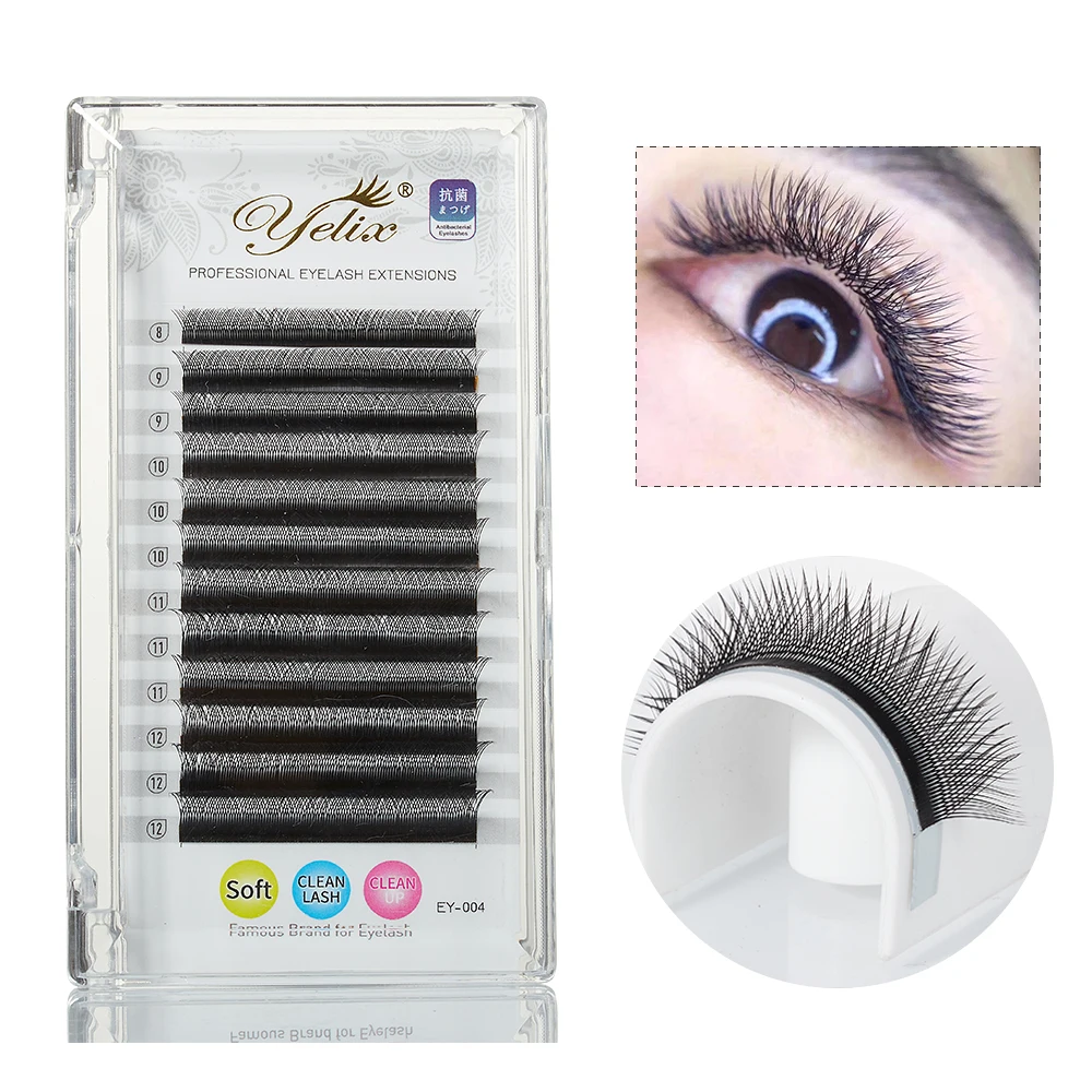

Yelix Y Shape Eyelash Extension 0.05 C Soft Cilios Yy Premade Fan Individual Lashes Mix False Eyelashes Lash Extension Supplies