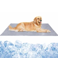 80x110cm dog cooling mat for summer reversible cat blanket self cooling ice pad pet accessories hand and machine washable