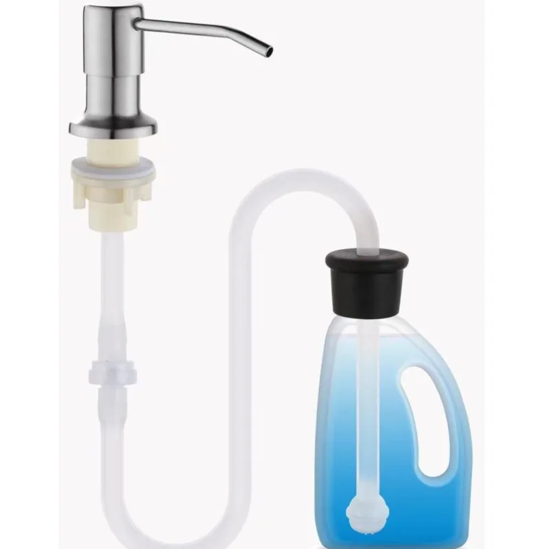 

Kitchen Liquid Soap Dispenser Pump Kitchen Bathroom Sink Soap Dispenser 350/500ml Soap Bottle Kitchen Tools Extension Tube Kit