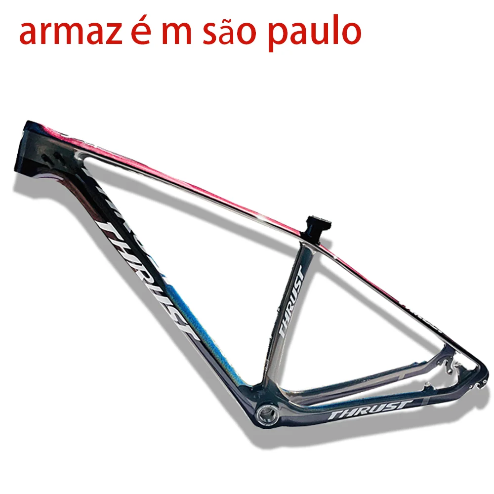 send from sao paulo THRUST 2022 Carbon Frame 29er 15 17 19 Carbon mtb Frame Bike Bicycle Frame Max Load 250kg Bicycle Frame