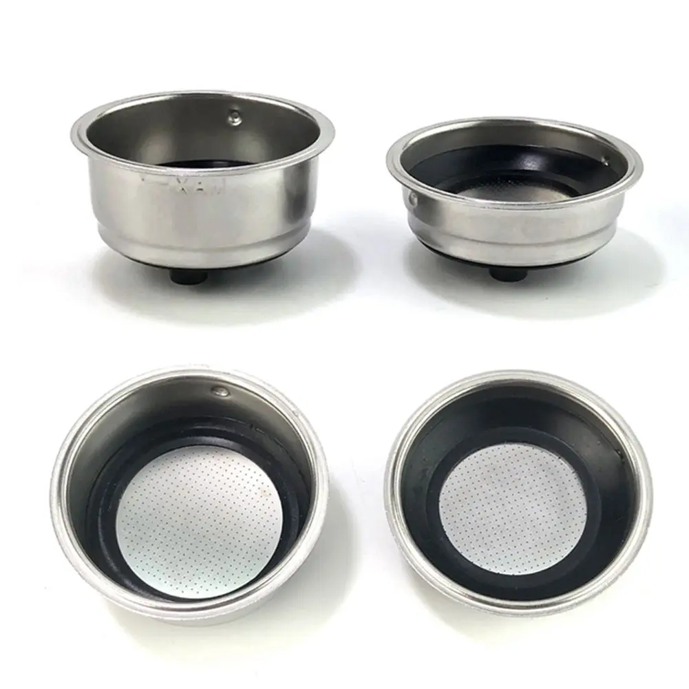 

51mm Coffee Filter Basket High Pressure Double Layer Coffee Dripper Detachable Stainless Steel Filter Basket Strainer Coffee